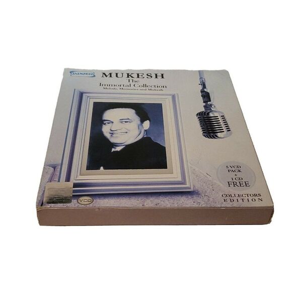 MUKESH The Immortal Collection VCD CD SHEMAROO Melodies Memories 60 Songs EUC - Picture 1 of 5